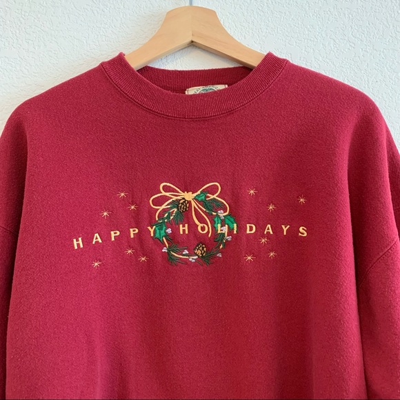 Happy holidays crewneck - Picture 3 of 4